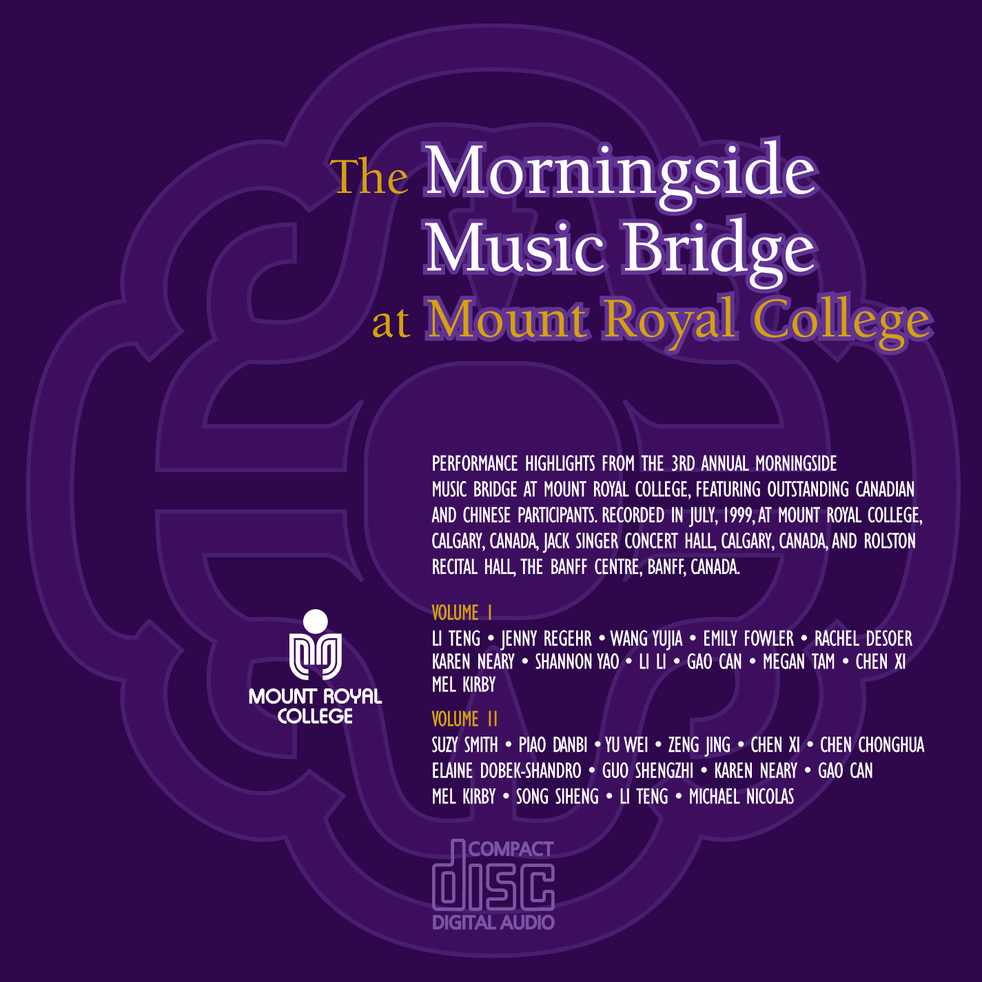 Morningside Music Bridge 1999 Highlights Collection